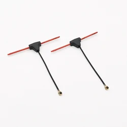 2.4G 2DBI T Antenna IPEX1 per TBS Happymodel BetaFPV BAYCK ELRS ricevitore RC FPV Drone parti fai da te