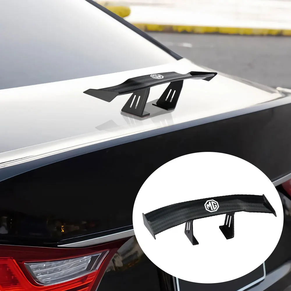 العالمي سيارة الخلفي الجذع الجناح التمهيد الشفاه المفسد ملصقات اكسسوارات الديكور لموريس المرآب MG MG3 MG5 MG6 MG7 ZS GT EZS