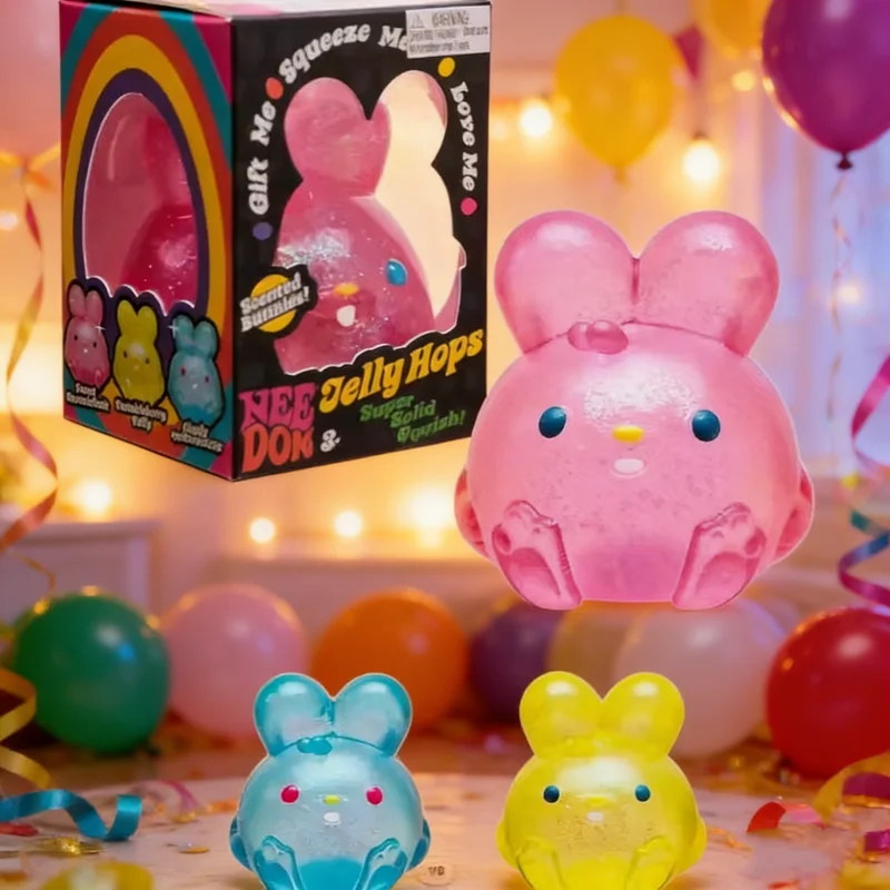 

New NEEDOHed Squishy Fidget Toys Soft Squeeze Sensory Toy Easter Valentine Stress Blind Box Bag Relief Gift for Kids Fans