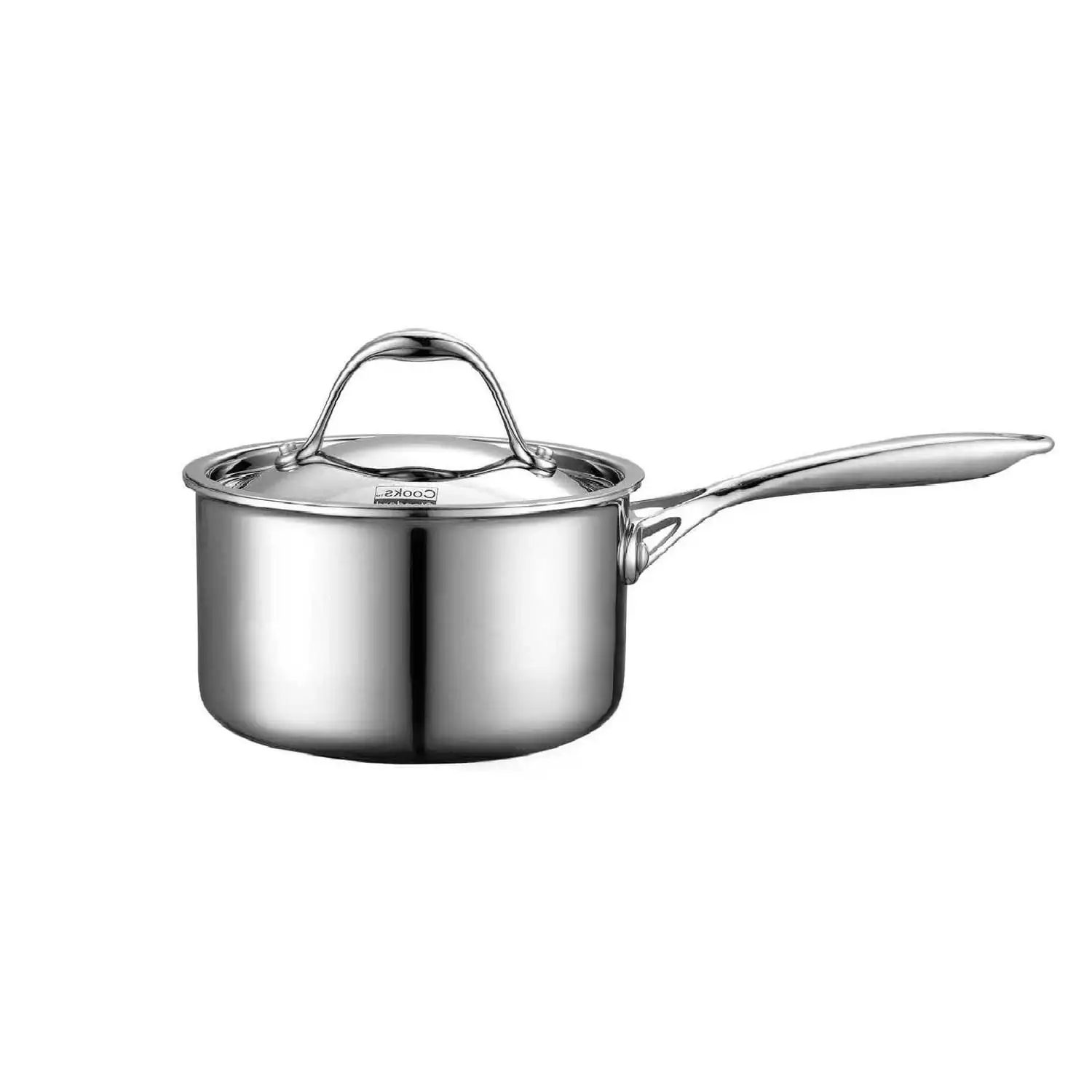 

Standard Multi-Ply Full Clad Stainless Steel Saucepan with Lid 1.5 Quart