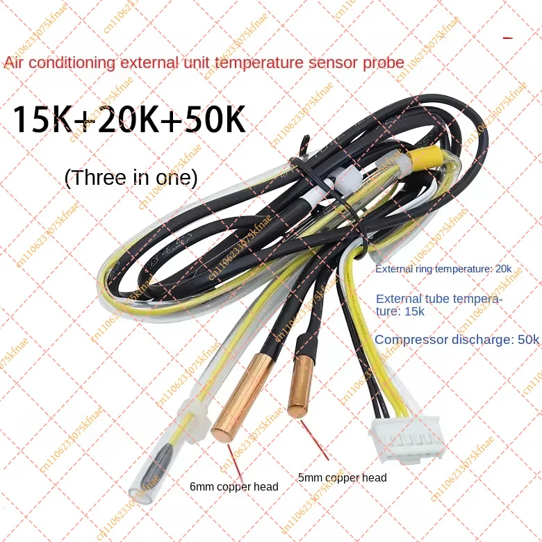 Variable frequency air conditioning external unit sensor 15K 20K 50K For Gree air conditioning maintenance spare parts