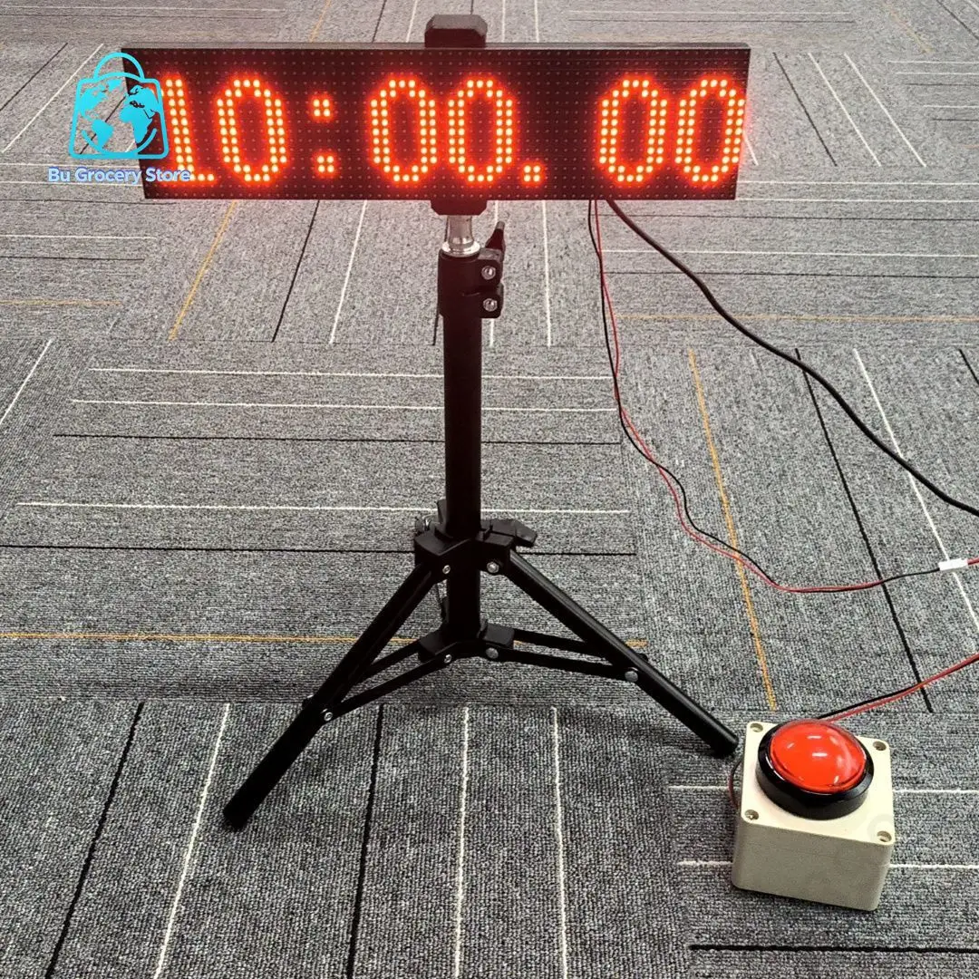 Hand-held timer, push-button  countdown timer, LED large screen timer
