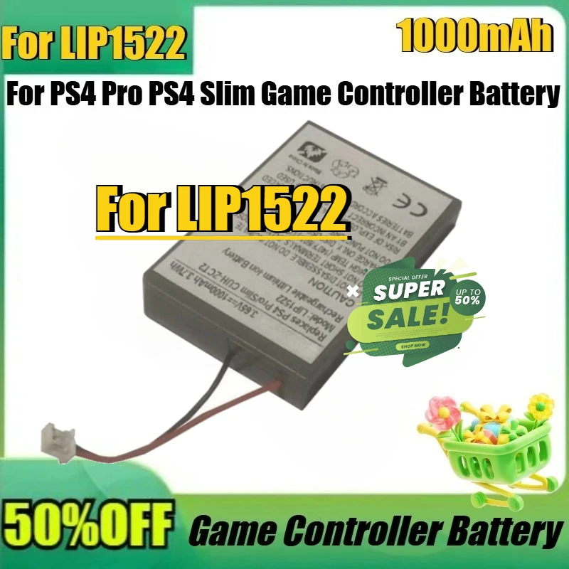 

New High Quality for LIP1522 1000mAh Battery for PS4 Pro PS4 Slim Game Controller Battery