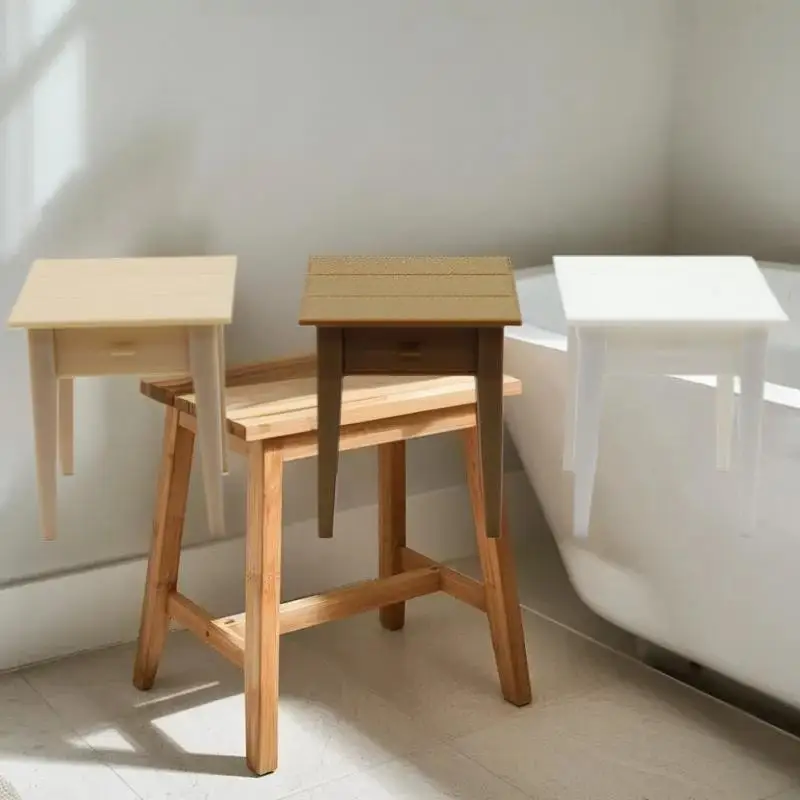 Dollhouse Miniature 1 Piece Furniture Model, Bedside Table Doll House Decoration