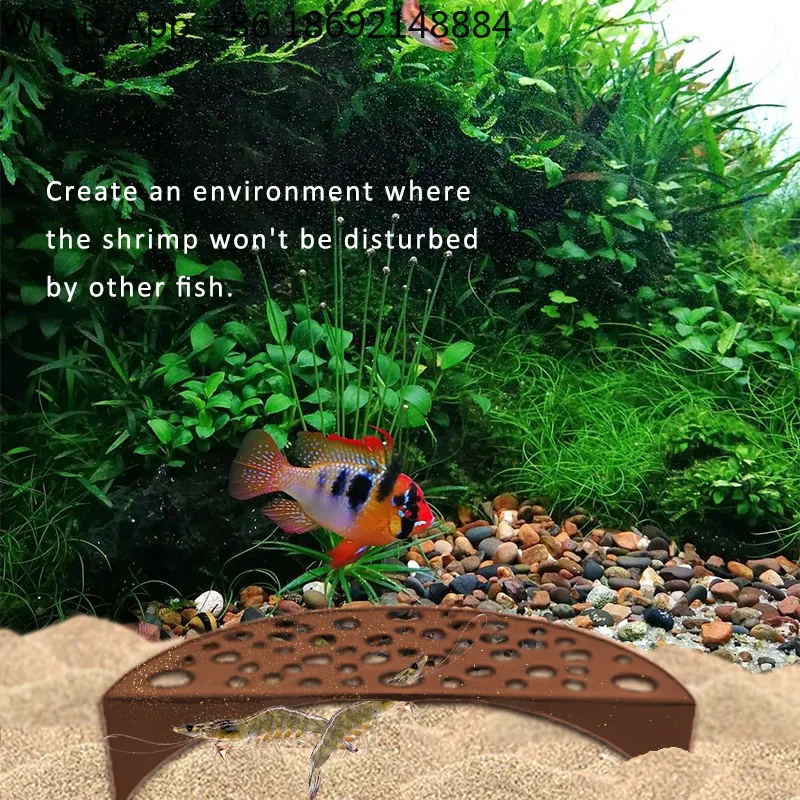 Shrimp farming protects cave ponds with porous plastics