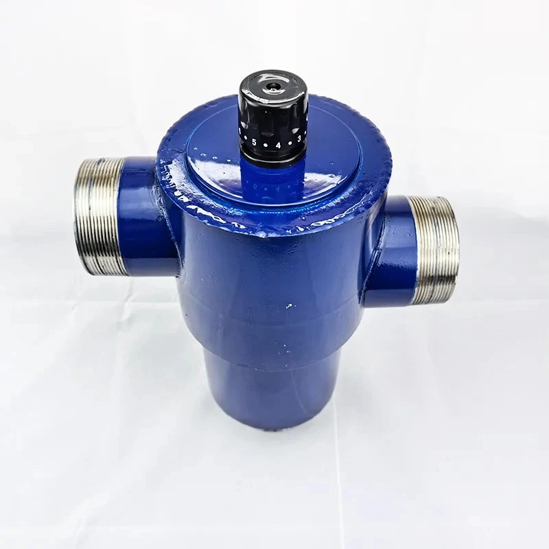 High quality 4 inch DN100 stainless steel three way thermostatic mixing valve for shower
