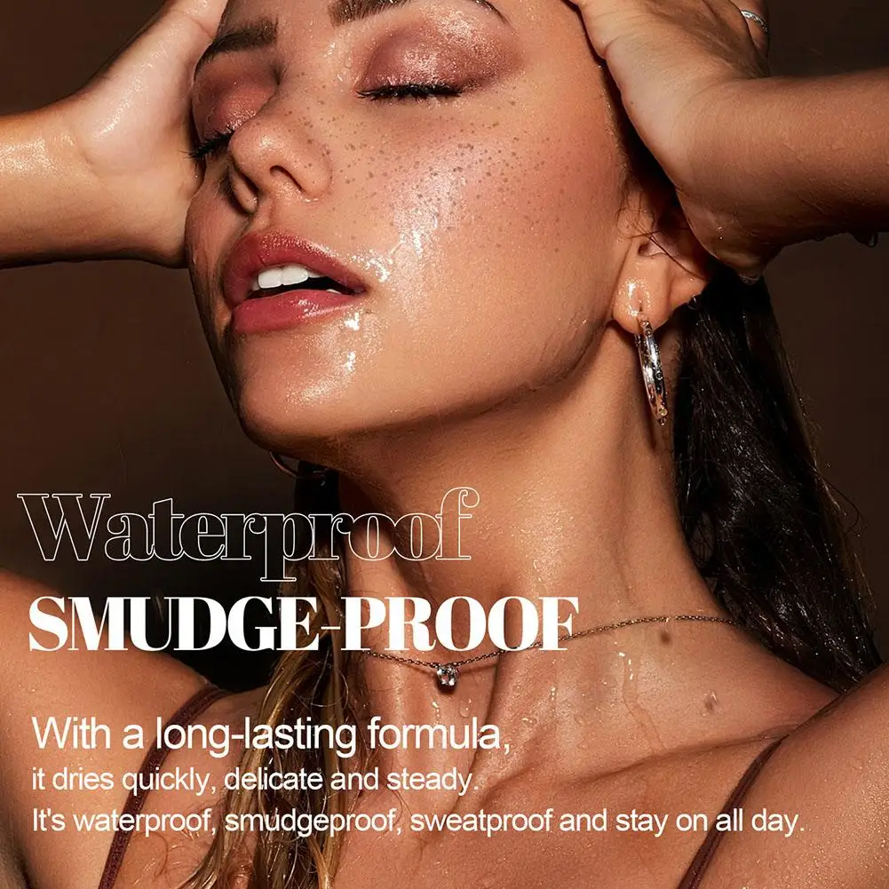 قلم مكياج النمش ناعم، طبيعي، مقاوم للماء، تصميم دائري للمكياج، أداة مكياج برأس آسيوي، أدوات مكياج النمش #5