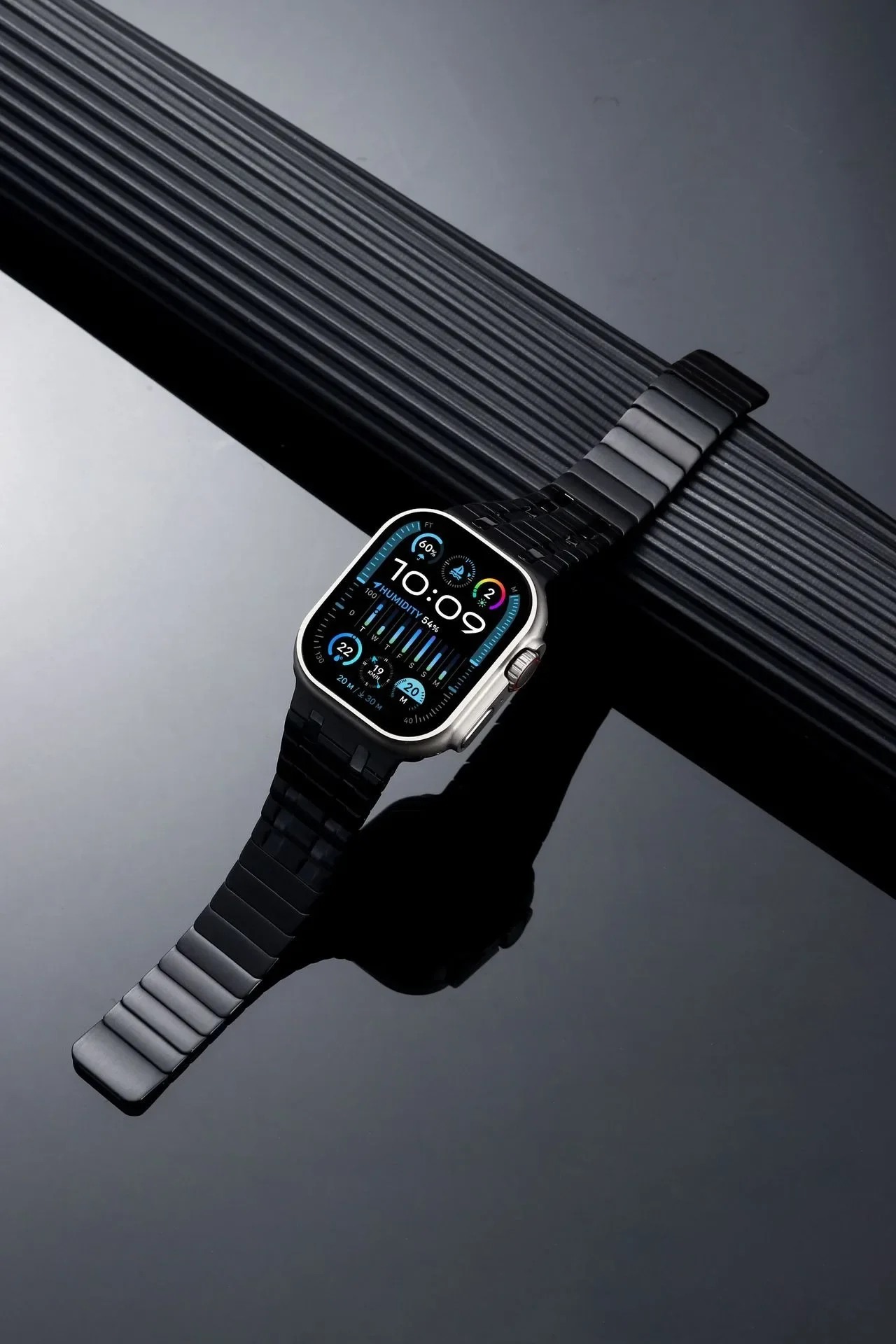 Metal magnetic strap for Apple Watch Ultra 3/2 49mm S11-10 46mm 42mm bracelet iwatch 9 8 7 6 5 SE3 45mm 41mm 44mm 40mm wristband