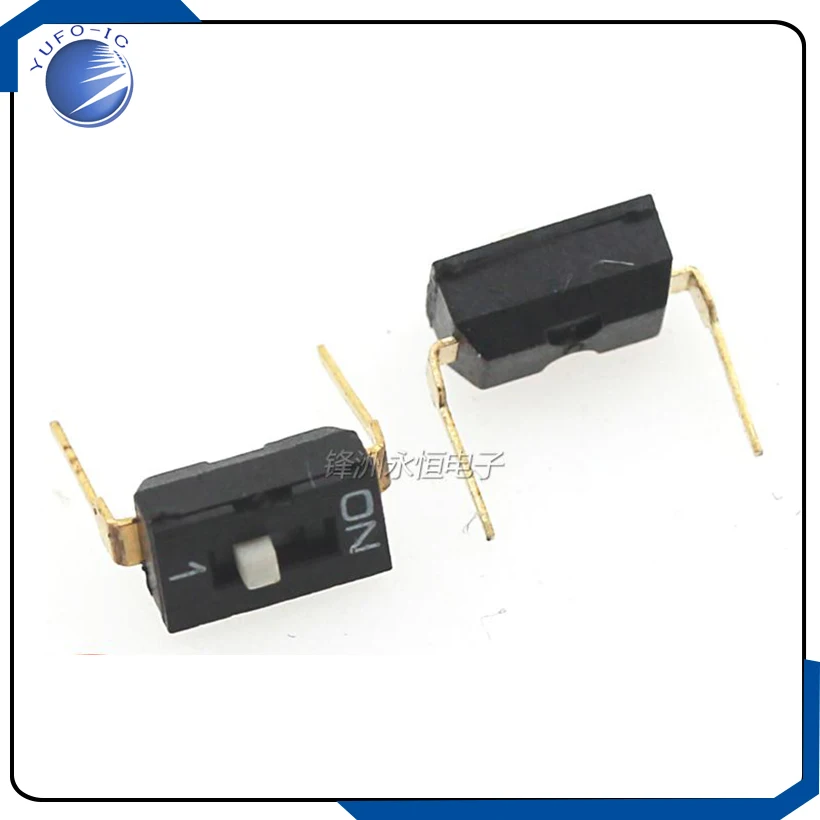 10PCS 1P 2P 3P 4P 5P 6P 8 Position bits 2.54mm DIP switch/Gold plated digital toggle switch KI-01/02/03/04/05/06/08 black