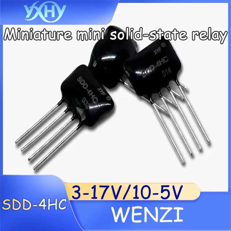 

SDD-4HC Miniature miniature mini welding type optical isolation single-chip microcontroller driving MOS direct current 4A solid-