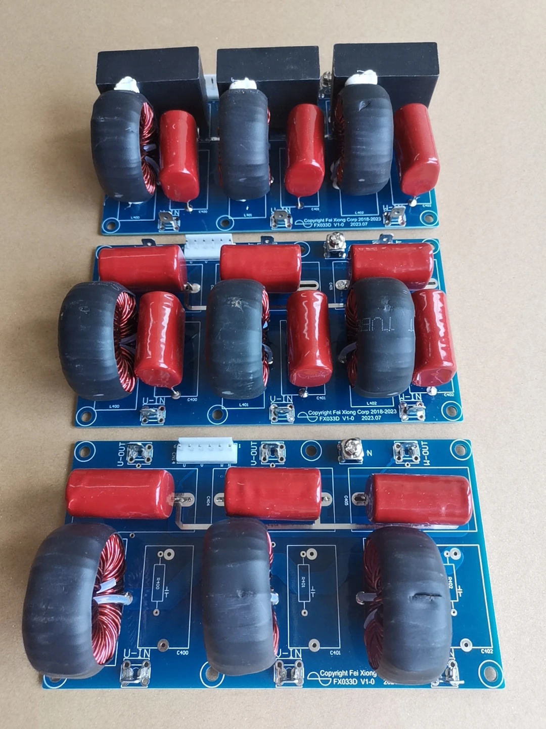 FX033D Three-phase inverter special filter plate Three-phase LC filter high-frequency machine filter UPS EPS
