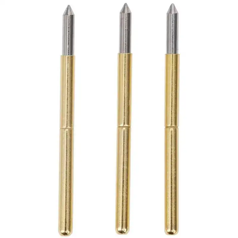 100pcs P125‑B Test Probe 2.0mm Spring Test Detection Probe Pins Brass Pogo Pins