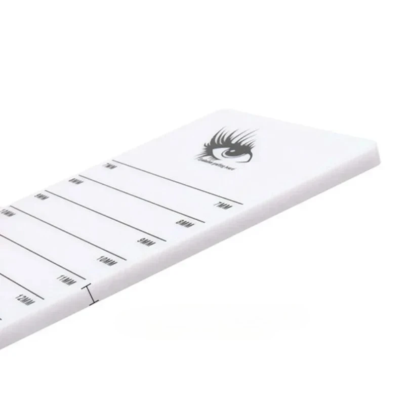 1 個アクリルまつげホルダープレートトレイまつげホルダーグラフティングまつげエクステンション接着剤パレットボードスタンドパッドラッシュメイクアップツール