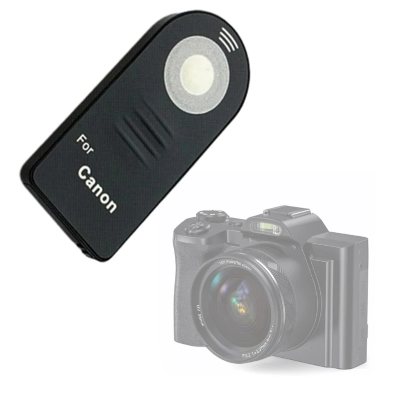 RC-6 Wireless Remote Control Shutter Release For Canon 7D 6D 5D Mark II III 450D 500D 550D 600D 650D 700 QXNF