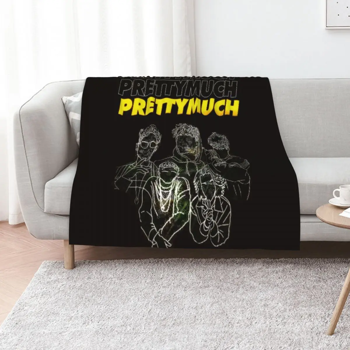 

PRETTYMUCH Throw Blanket Hairys anime Decorative Sofa Sleeping Bag Blankets