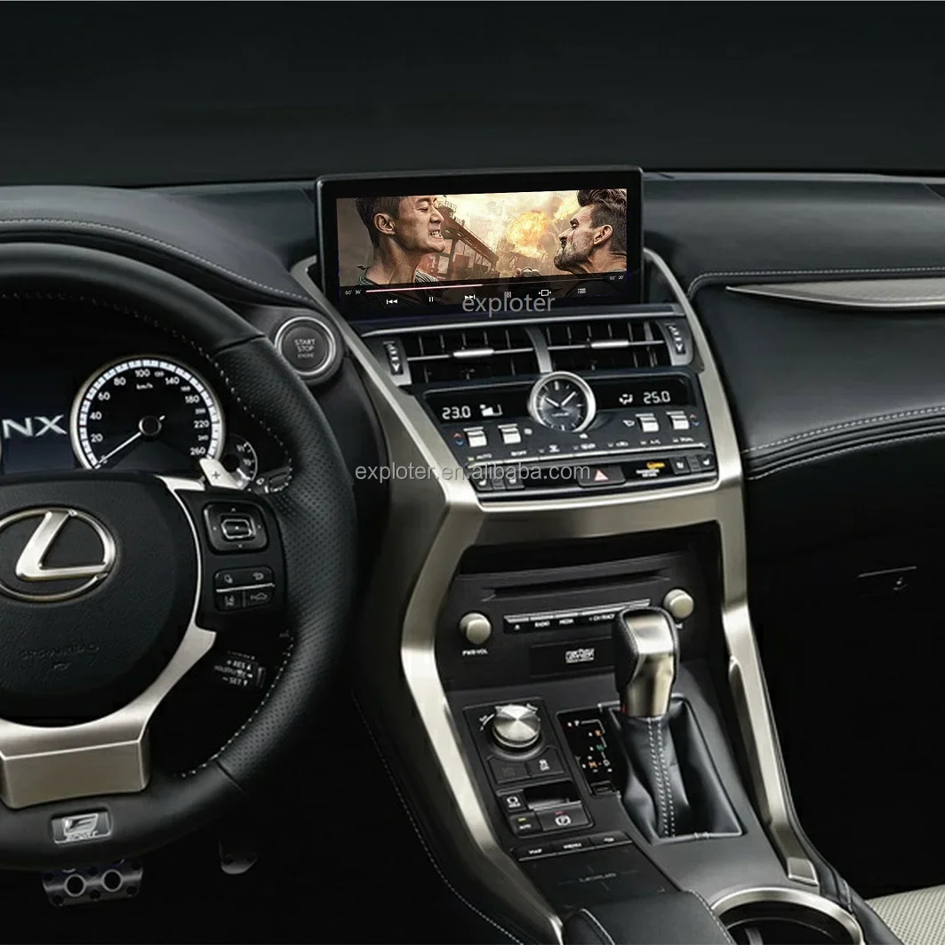 

Best Seller Exploter Car Radio Multimedia Android 13 System For Lexus NX300 Upgrade To 10 Inch Monitor Wireless CarPlay Netflix