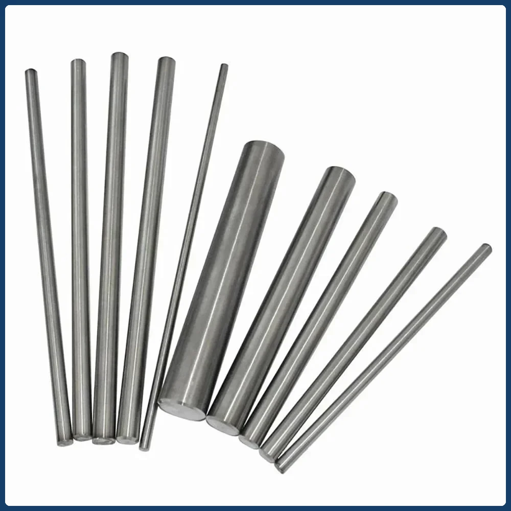 TC4 Titanium Alloy Bar Ti Rods  Round Bars Diameter 1 2 3 4 5 6 8 10 12 13 14 15 16 18 20 30 35 45 50mm Length 100mm 200mm 500mm