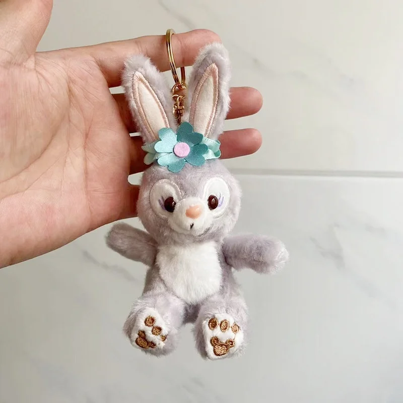 لطيف ليتل أرنب أفخم قلادة المفاتيح تمثال القانون آلة دمية ألعاب من نسيج مخملي دمية معلقة الديكور هدية ليتل ر