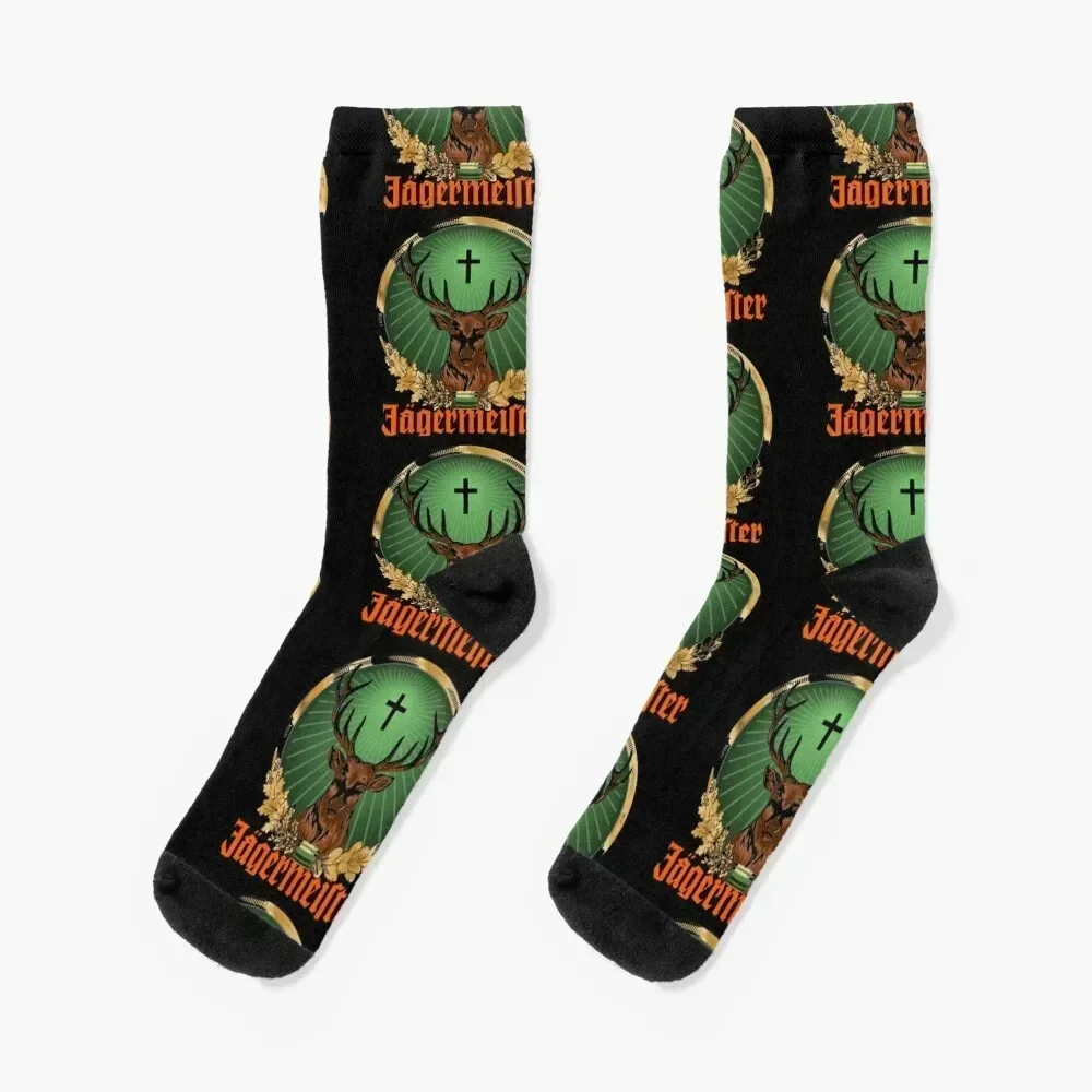 

Happy with Jagermeister Premium Socks football cute essential christmas gift Men's Socks Women's