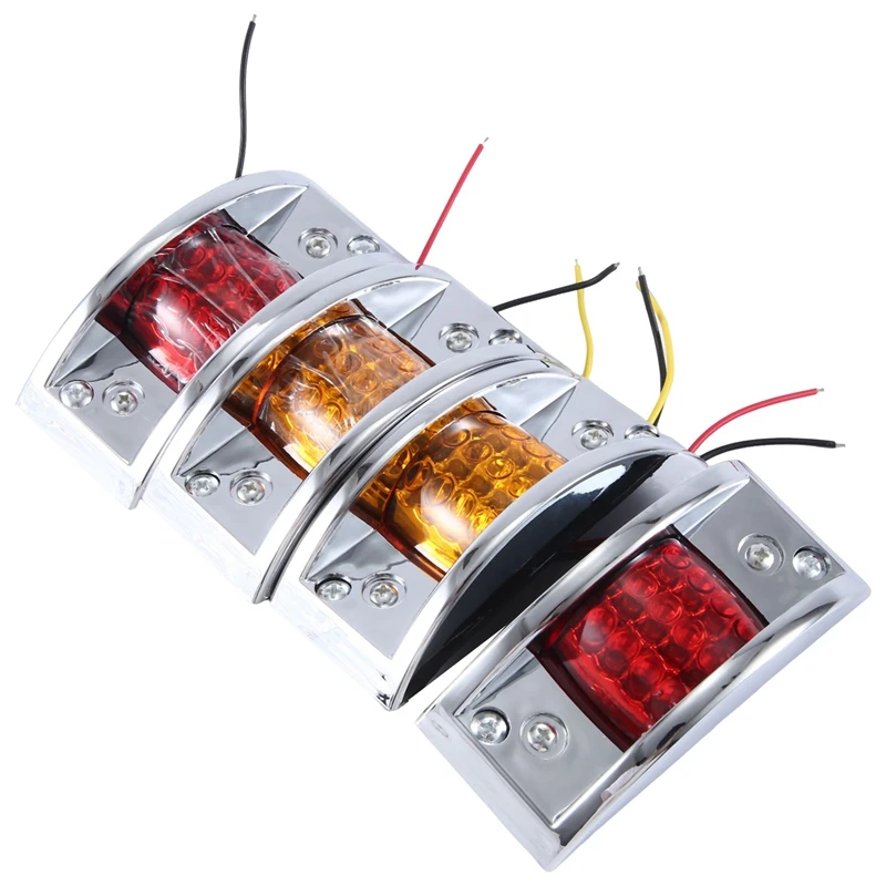 12V LED Side Lights Bridge Signal Lights Side Lights Turn Signals Contour Lights Universal