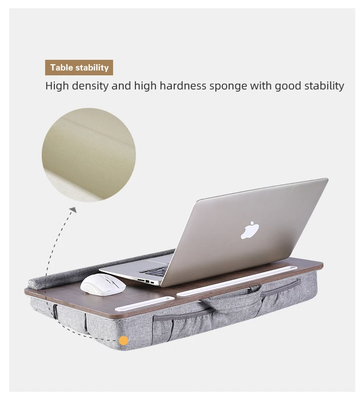 MUMUCC Student Dormitory Writing Desk Laptop Computer Desk Office Furniture Bed Table Folding Table Soft Bottom Cushion Table