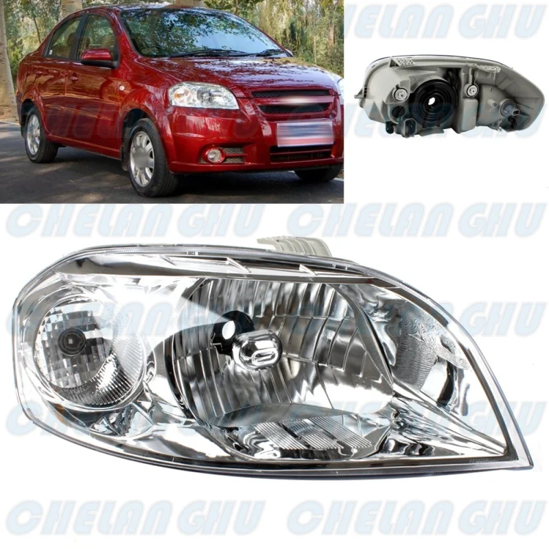 

Передняя фара в сборе без лампочек, подходит для Chevrolet Lova 2006 2007 2008 2009, автомобильные аксессуары, правая сторона