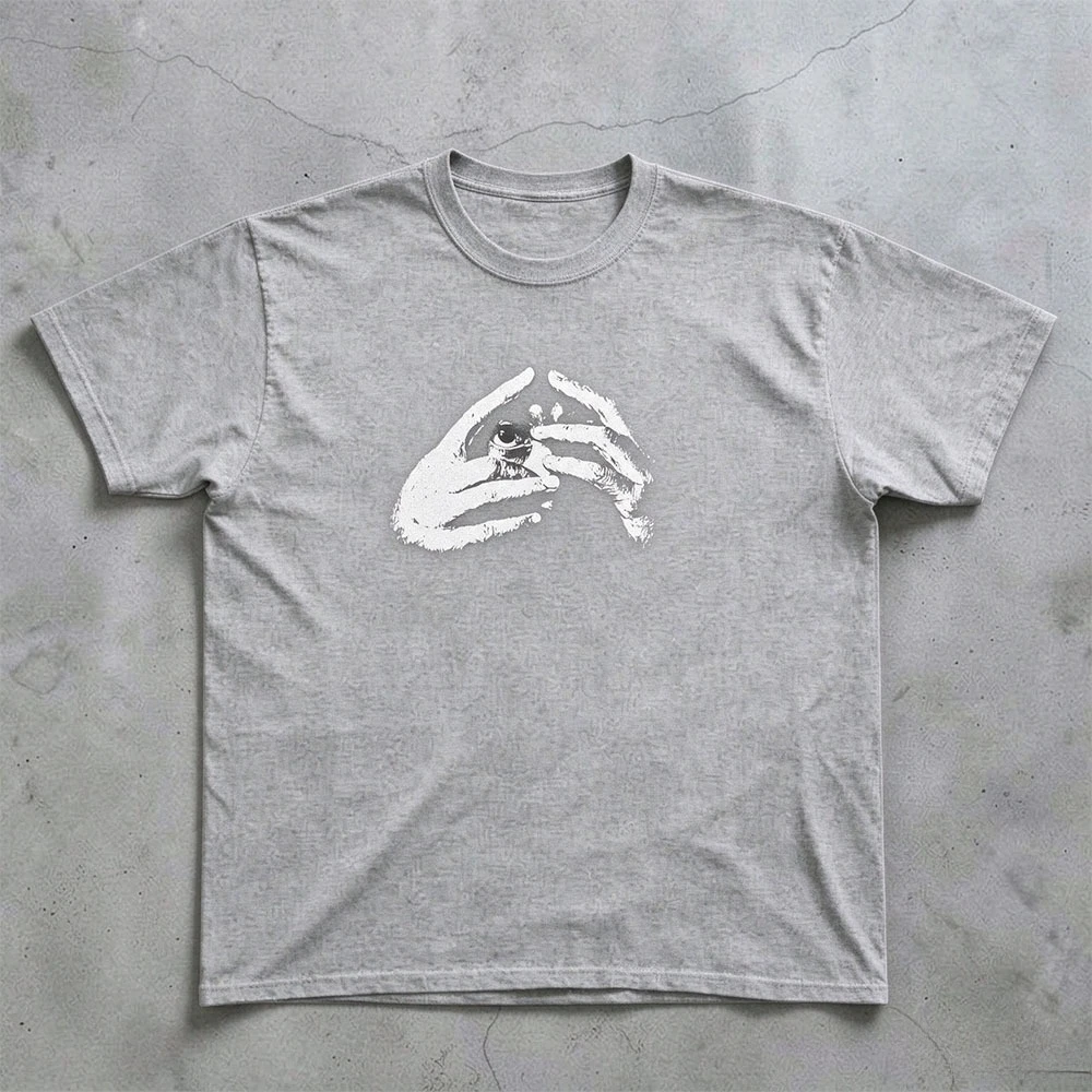 New Arrivals: T-shirts featuring gothic, millennial, Harajuku, and '90s retro punk designs—suitable for both men and women