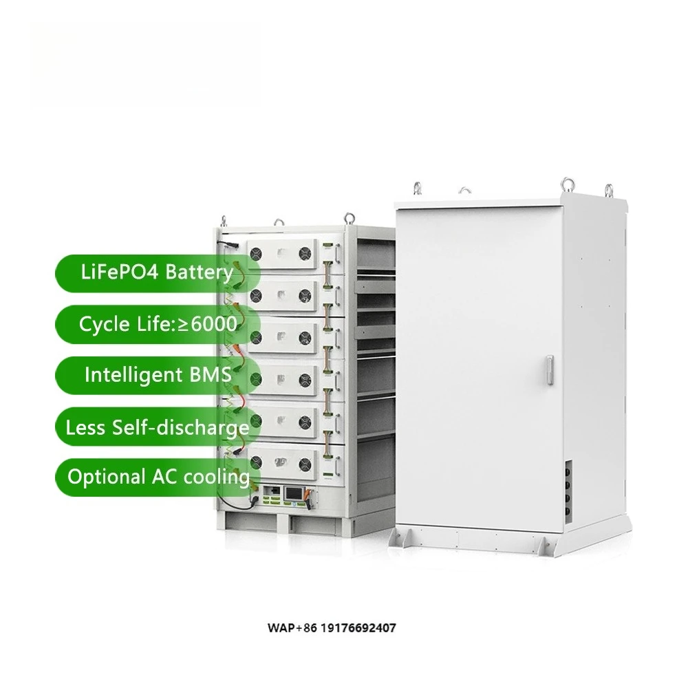 All in One ESS 100KWH 150KWH 200KWH Lifepo4 Lithium Ion Battery Solutions for EV Charging Stations and Industrial Power Backup