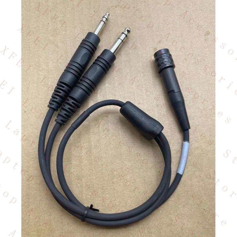 D  FOR BOSE A10 Aviation Noise-Cancelling Headphones Boeing 6pins Connection Cable