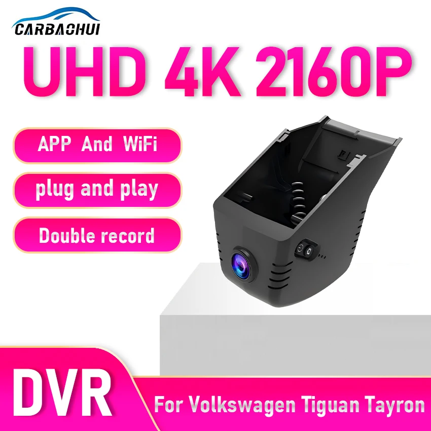 New!Easy installation Dashcam for Volkswagen Tiguan MK3 2024-2026, Car Dash Camera OEM Style DVR for Volkswagen Tayron 2024-2026
