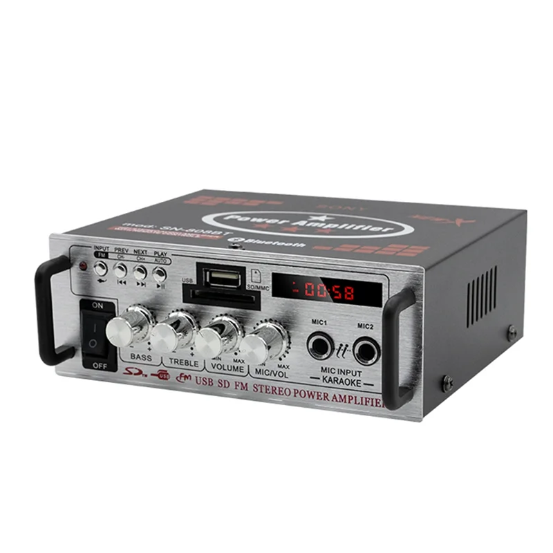 

LDZS 1 PCS Car Bluetooth Amplifier Speaker Bluetooth Speaker Car Power Amplifier For Home Use Car