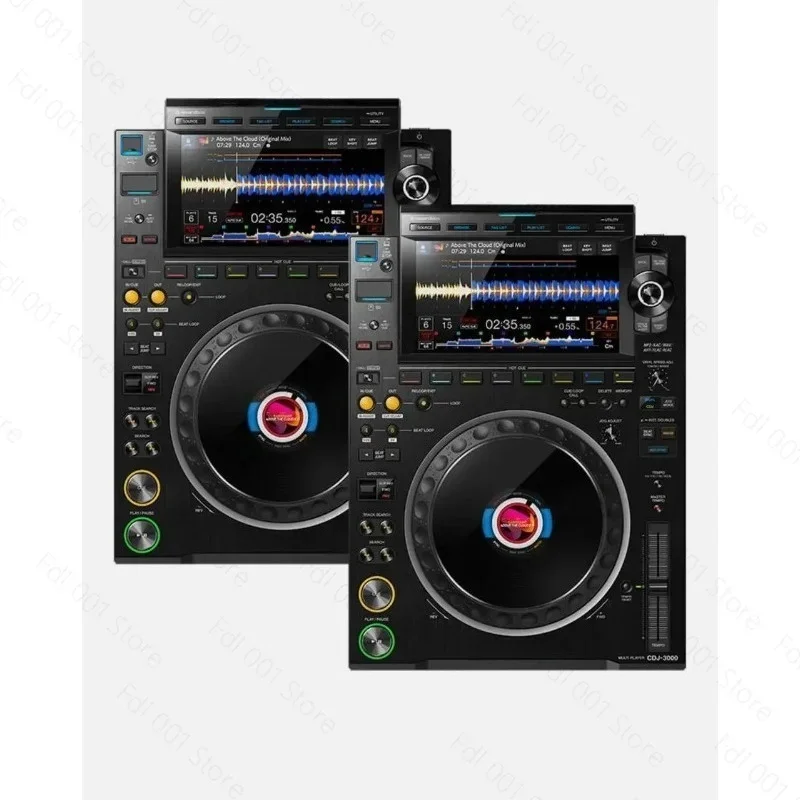 Used DJ Media Player CDJ-3000 9 Inch Touch Screen Digital Turntable Support USB