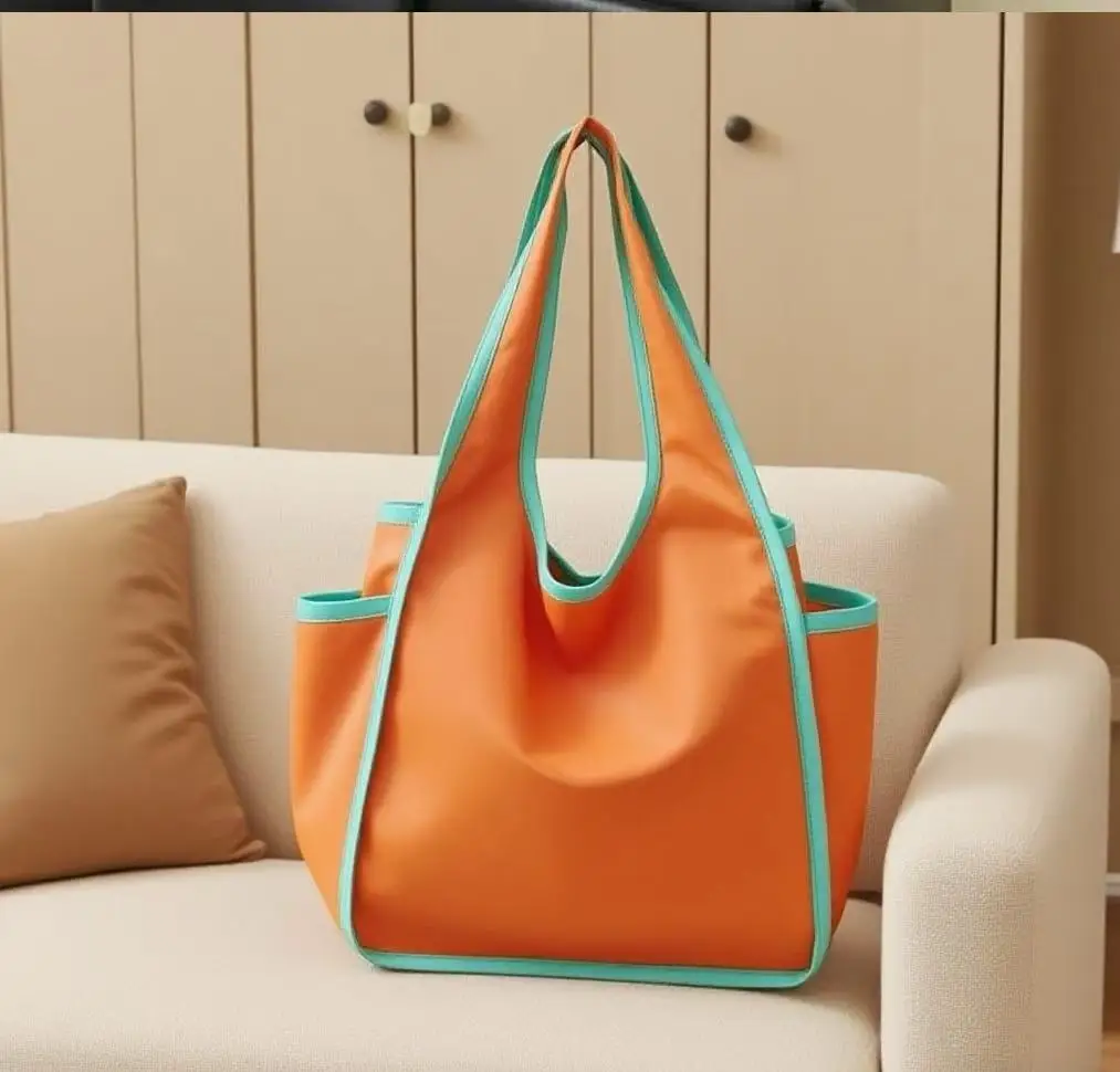 New Tote large capacity multi-pocket portable women's environmentally friendly bag shoulder bag
