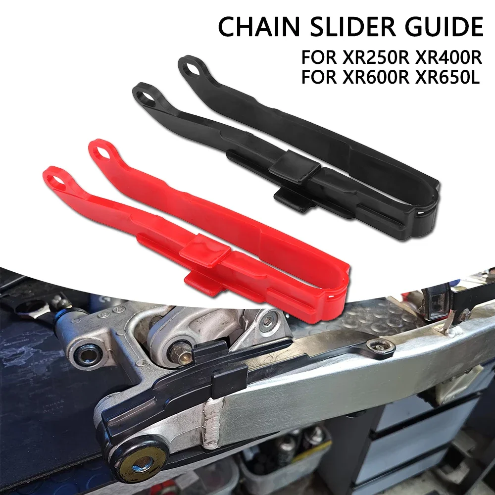 

For HONDA XR650L XR 250R 400R 600R 650L 250 400 600 R 650 L XR250R XR400R XR600R Motorcycle Chain Slider Guide Protection Device