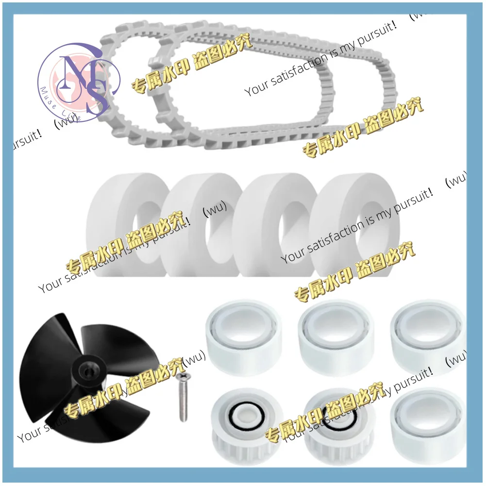 Impeller Belt Guide Pulley Kit 9995266 R1 9985006 R2 6101611 R4 3884997 R6 for Dolphin Pool Cleaner M Series models