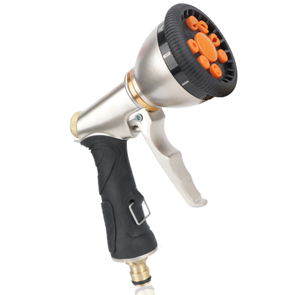 Variable Flow Controls Rotary Water Spray Tool High-Pressure Adjustable Car Washer Garden Watering Sprinkle