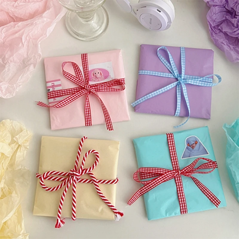 10pcs/Set 50*70cm Ice-cream Color Tissue Paper Flower Clothing Shirt Shoes Gift Packaging Craft Paper Roll Wine Wrapping Papers