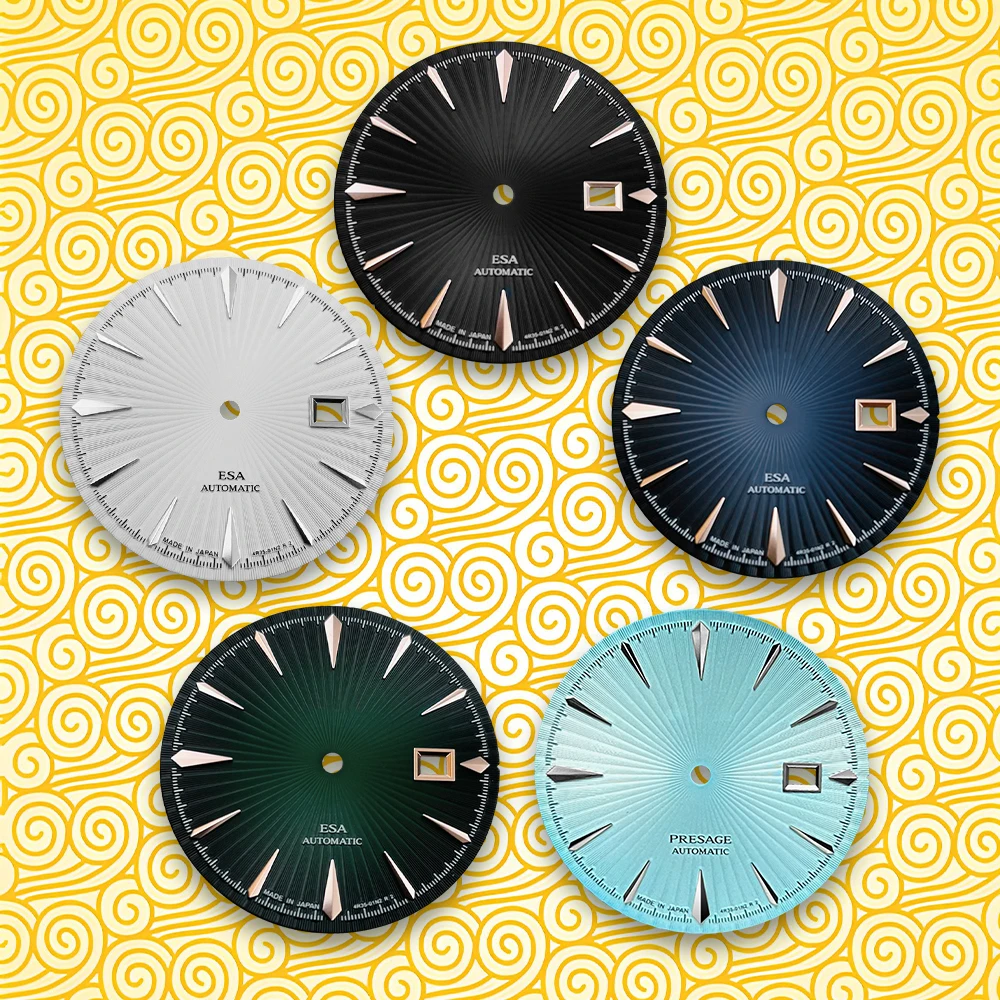 

High Quality 35mm S Logo Cocktail Dial Suitable For NH35 NH36 Automatic Movement Watch Japanese Watch Modification Accessories