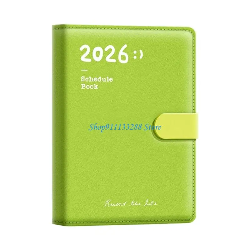 

G88D 2026 Planner Journal Schedule Notebook Work Planner Ergonomic Design For Daily