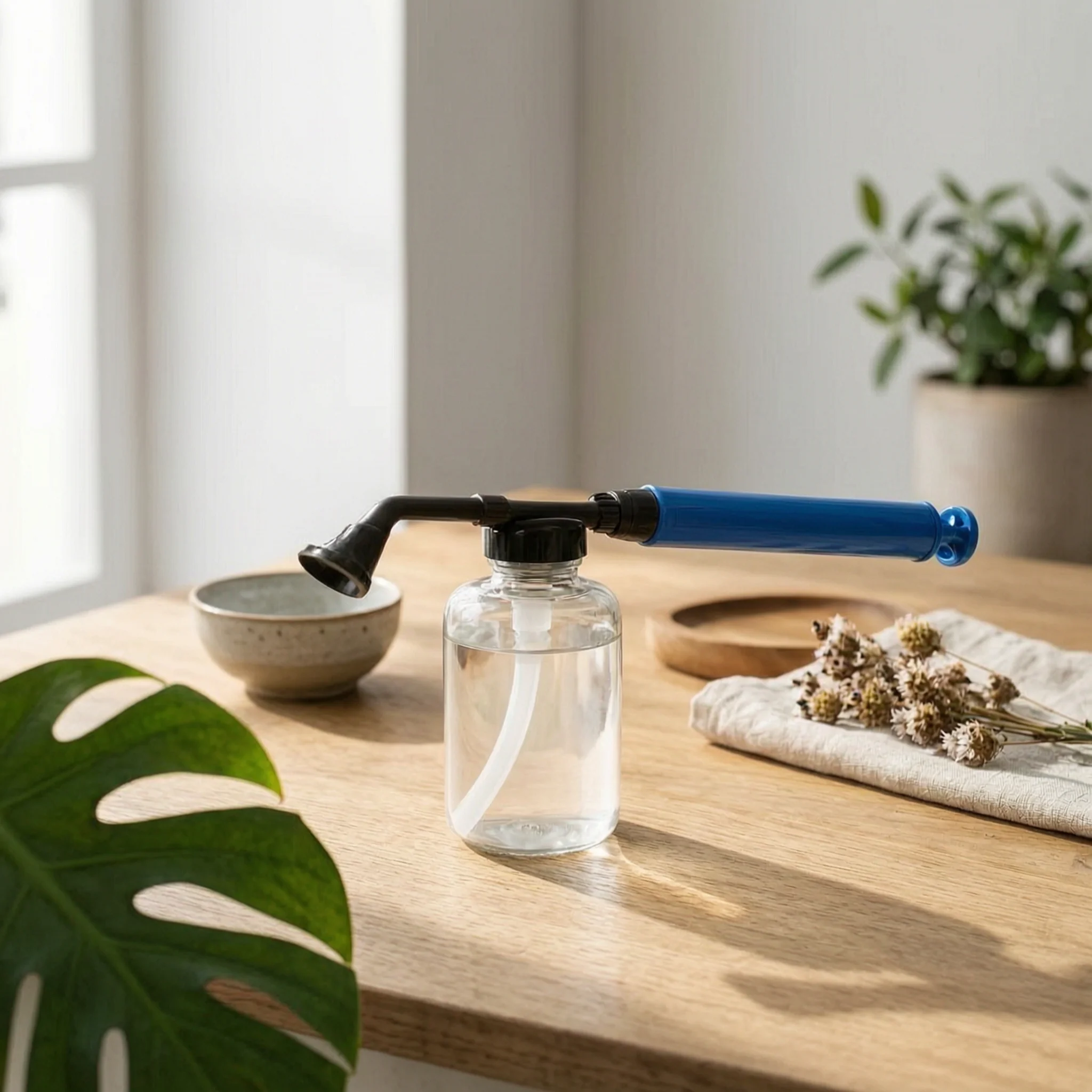 

Manual Fruit Pollinator Detachable Container Handheld Pollination Tool Orchard Pollination Wand Lightweight