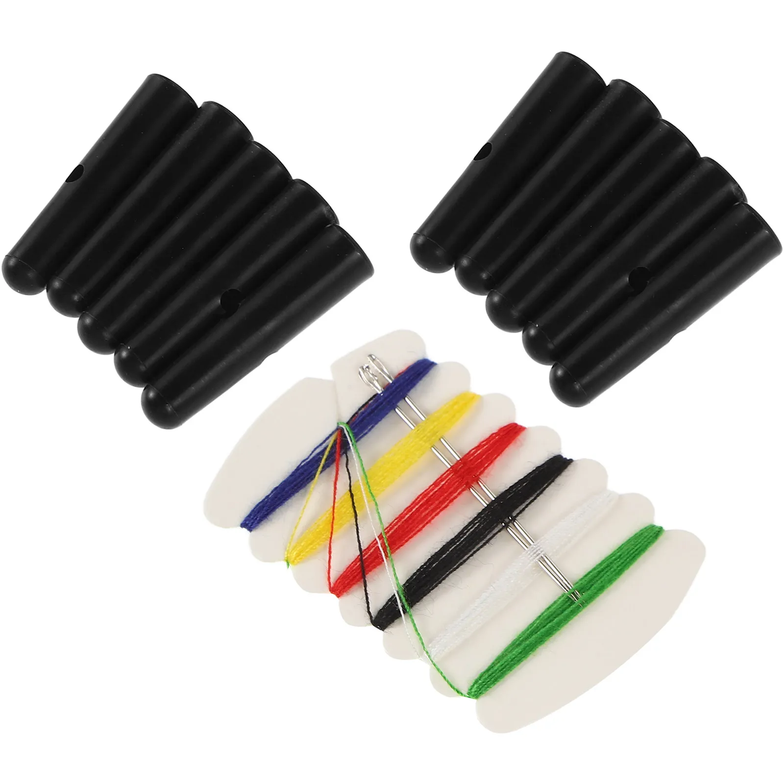 10Pcs Folding Umbrella Tail Beads Replacement Plastic Bone Covers Reliable Repair Accessories for Foldable Umbrella Repair