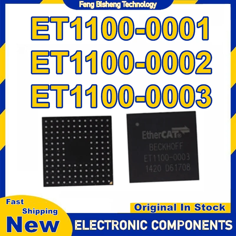ET1100-0001 ET1100-0003 ET1100-0002 BGA128 رقاقة المعالج المدمجة الجديدة في المخزون الأصلي
