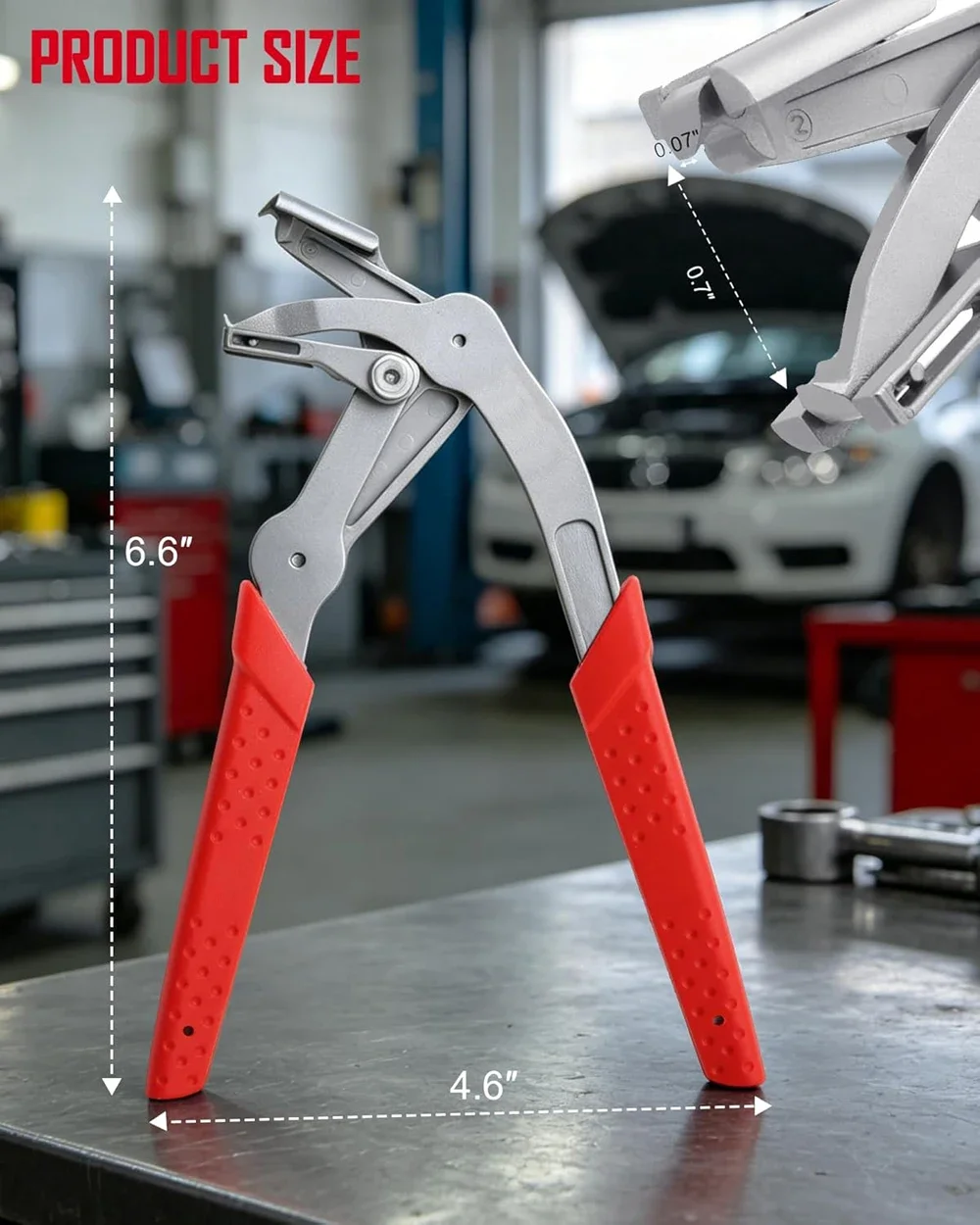 Professional Car Clip Pliers Auto Panel Clip Removal Tool Automotive Plastic Fasteners & Push Pin for Vehicle Repair