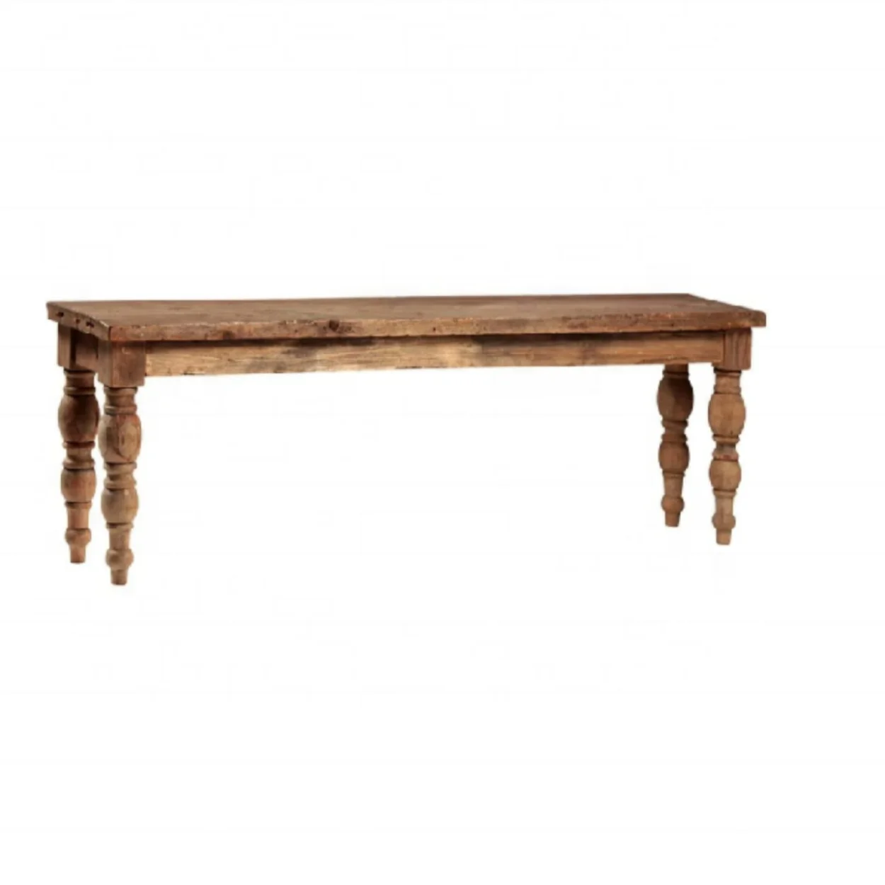 

# Solid Hardwood Flat Rectangle Outdoor Bench Set