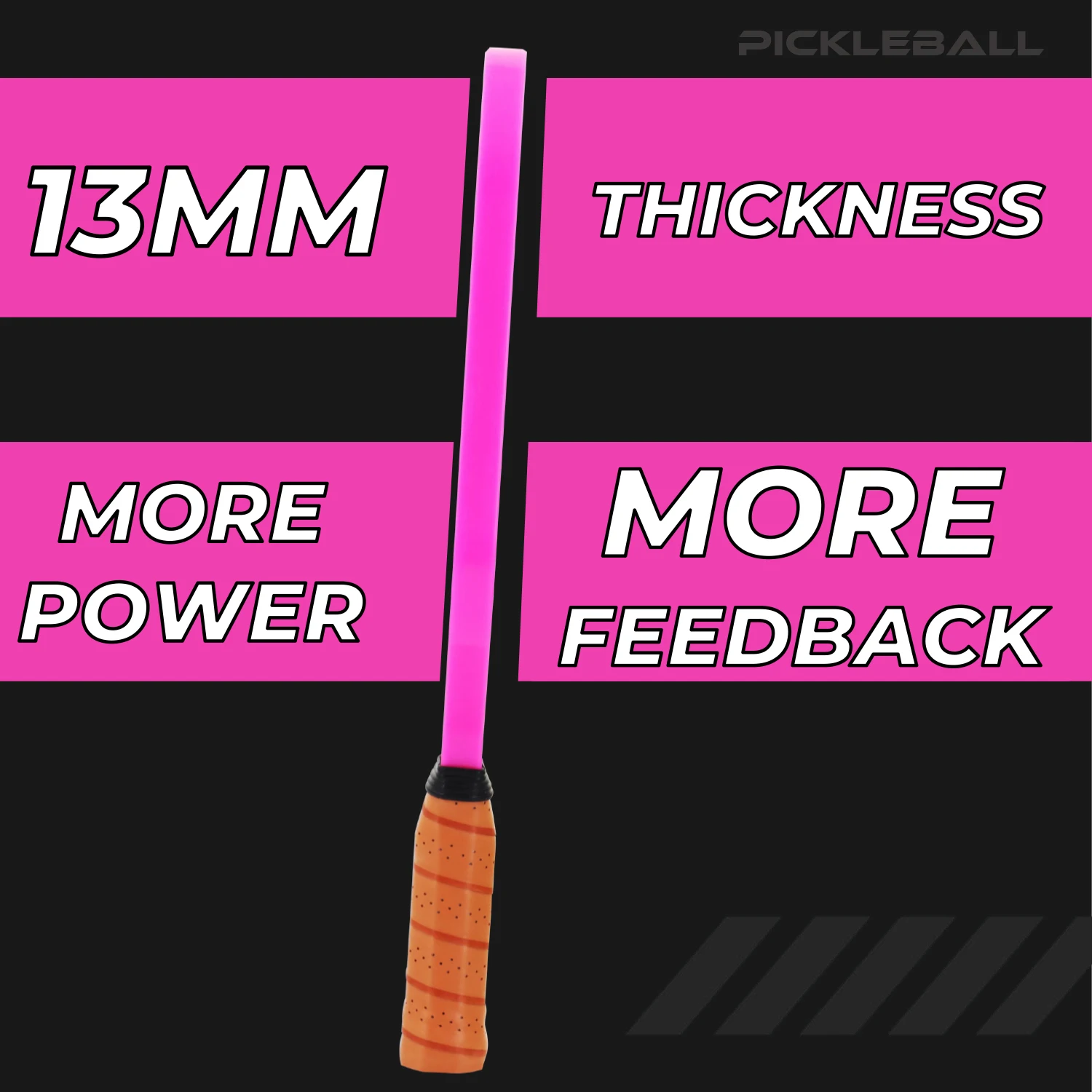 مجداف كرة البيسبول مع غطاء حقيبة تشكيل الحرارة من الألياف الزجاجية 13 مم مجداف كرة البيسبول لمعدات التدريب للبالغين والمراهقين