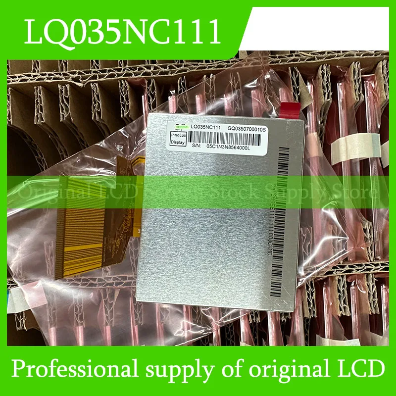 หน้าจอ LCD ขนาด3.5นิ้ว LQ035NC111ผ่านการทดสอบส่งเร็วแล้ว