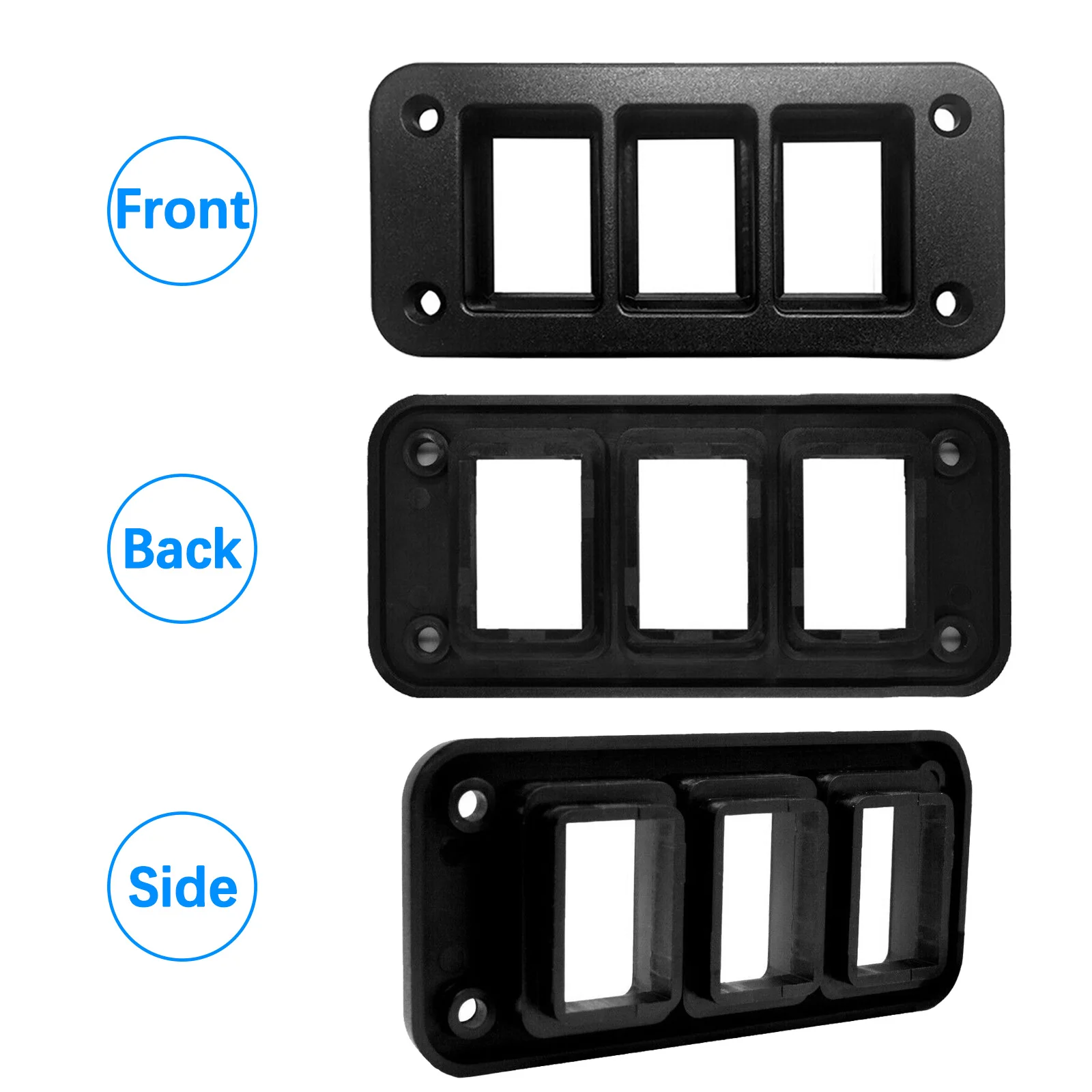 1Pcs Push Switch Mounting Bracket Panel Plastic Holder Housing For Car Toyota Prado 4Runner Hilux Tacoma Accessories Waterproof