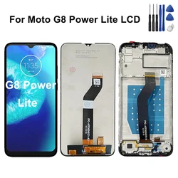 New For Motorola Moto G8 Power Lite Display XT2055-2 XT2055 LCD Screen Touch Screen Assembly Digitizer Screen Replacement Parts