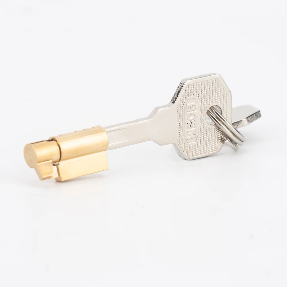 BDSM Keys Accessories For Chastity Cage Brass Lock Core For Replacement Chastity Lock Device Accessories Aldult Sex Toys For Men