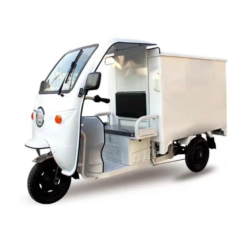Heavy Duty Electric Cargo Tricycle 3 Wheel 60V 1200W Open Body 800kg Load for Building Material and Logistics Sale